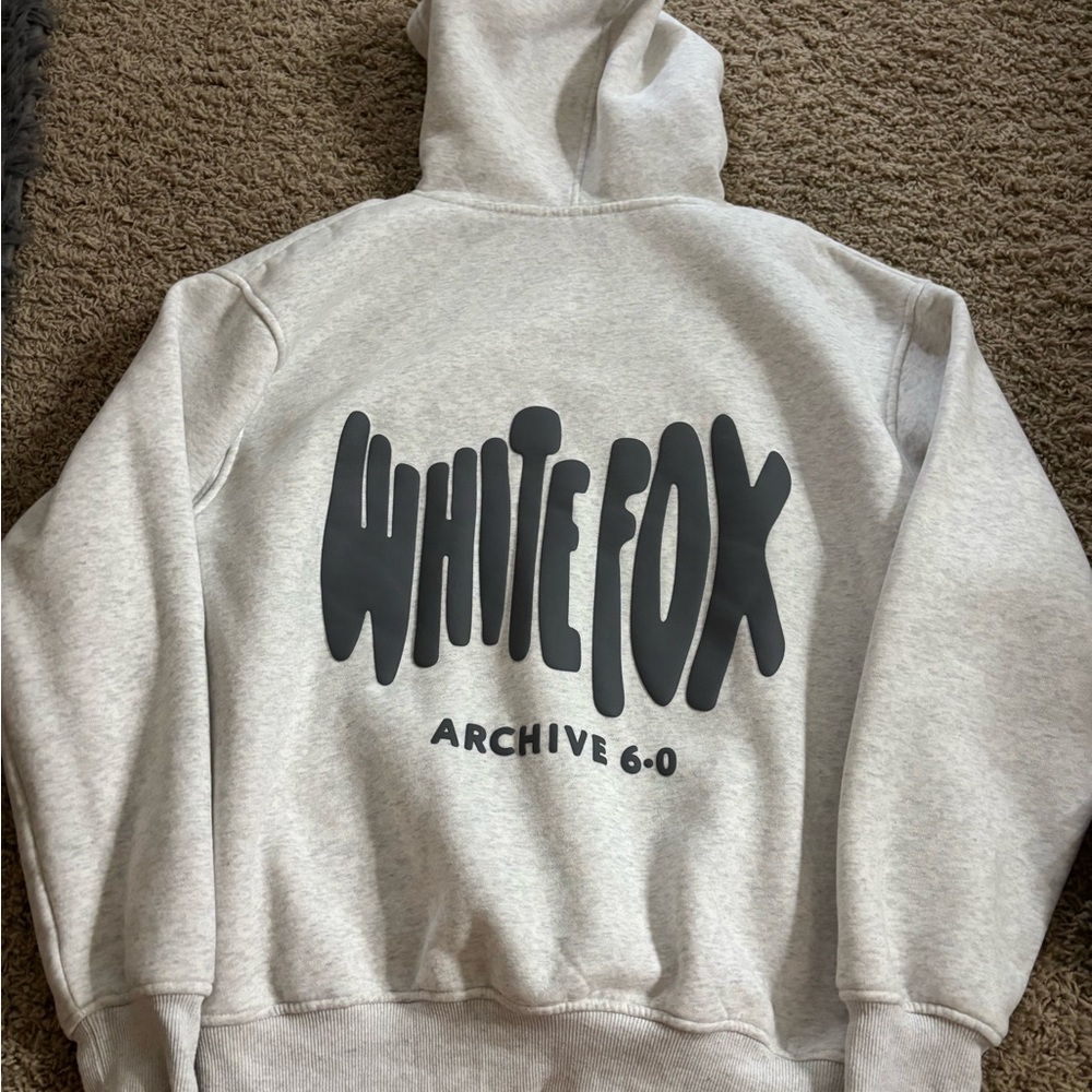 White Fox Boutique Gray Hoodie